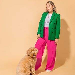 Zara Kelly Green Blazer